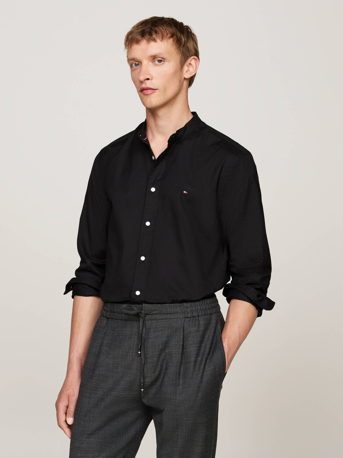 

Рубашка Tommy Hilfiger Regular Fit, черный