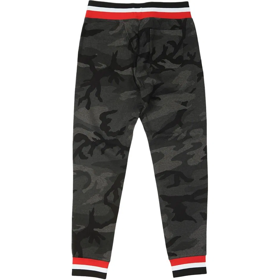 Тренировочные штаны вязаные FW25 Classic Version мужские Polo Ralph Lauren, Camouflage Gray — фото 3