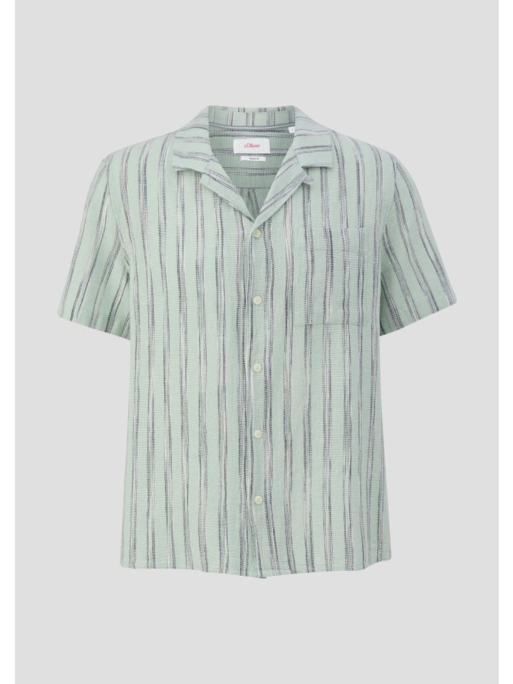 

Рубашка цвета 60G0_ocean green s.Oliver