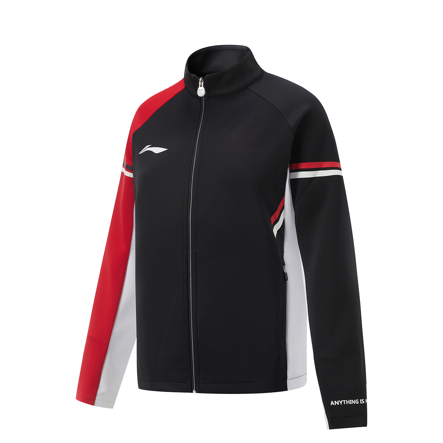 

LINING Куртка женская черная с красным, Black/Honor Red