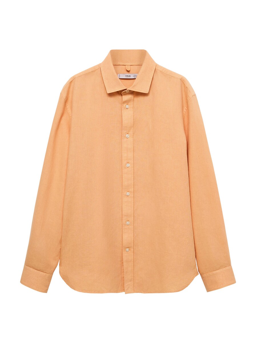 

Повседневная рубашка MANGO MAN Regular fit Button Up Shirt Avispag, цвет apricot
