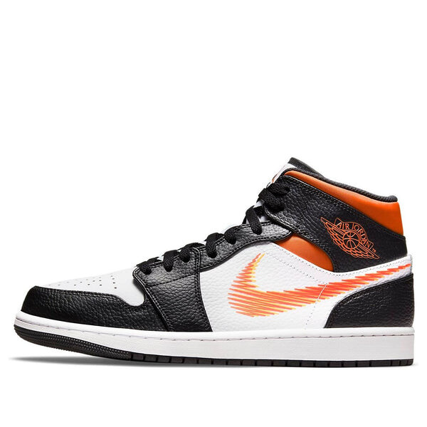 

Кроссовки 1 средние Air Jordan, черный