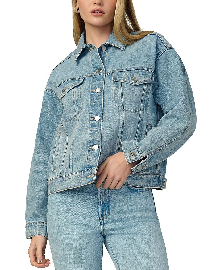 

Оверсайз джинсовая куртка Joe's Jeans, синий