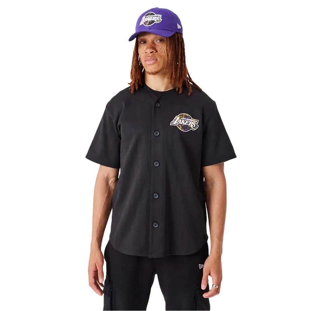 

Футболка с коротким рукавом New Era Infill Team Logo Jersey Chicago Bulls, черный