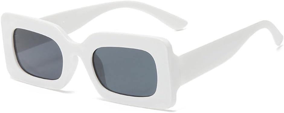 

Солнцезащитные очки в прямоугольной оправе розового цвета, модель 2027, в стиле ретро-панк, летние солнцезащитные очки для женщин, защита от ультрафиолета UV400 MTZJH, White