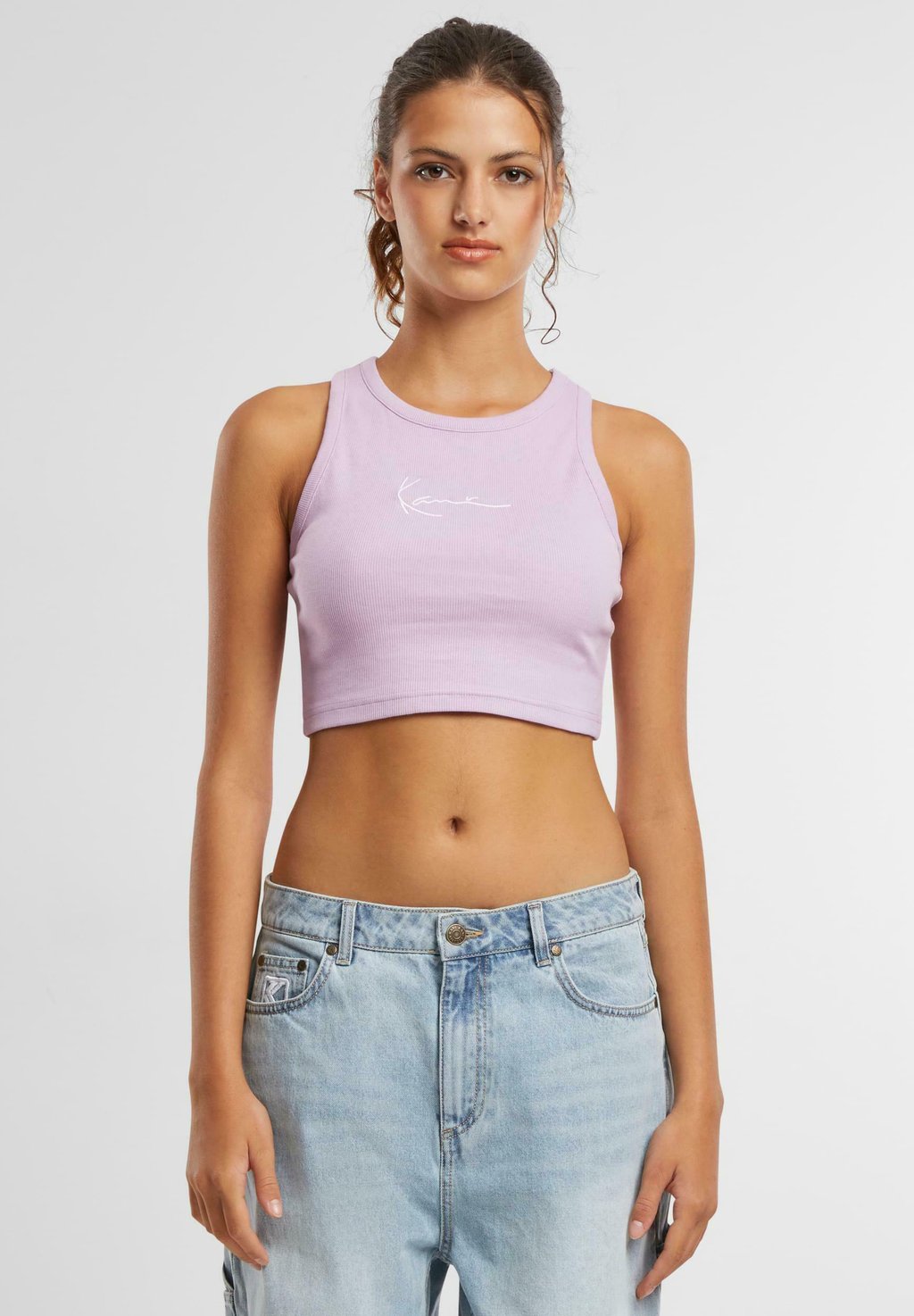 

Топ SMALL SIGNATURE ESSENTIAL Karl Kani, фиолетовый
