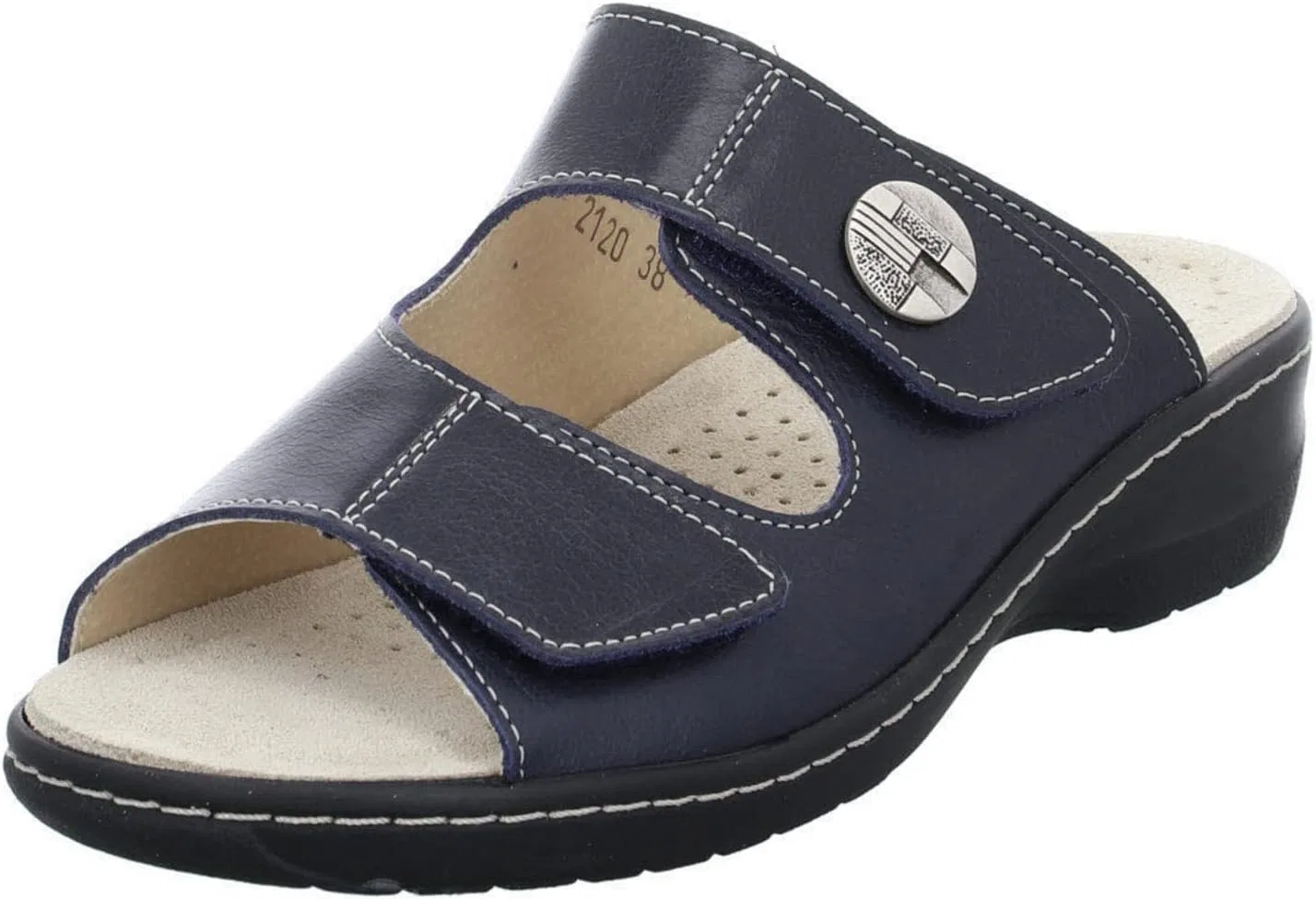 Hickersberger Kräuterschuhe Женские мюли-сандалии Hickersberger Milano из гладкой кожи, уютные домашние тапочки, однотонные мюли Hickesberger красного цвета со сменной стелькой Milano