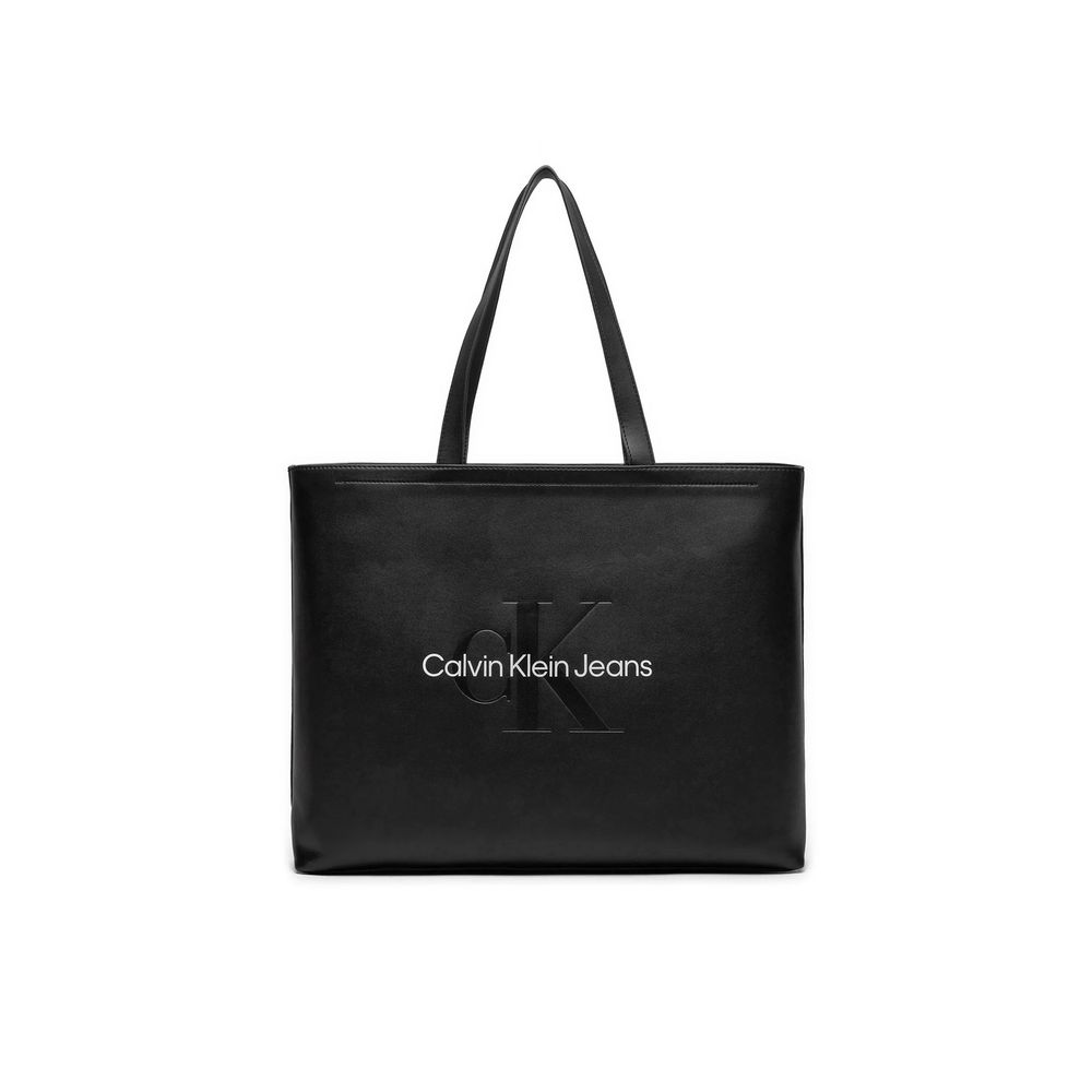 

Черная полиэтиленовая сумка Calvin Klein Jeans