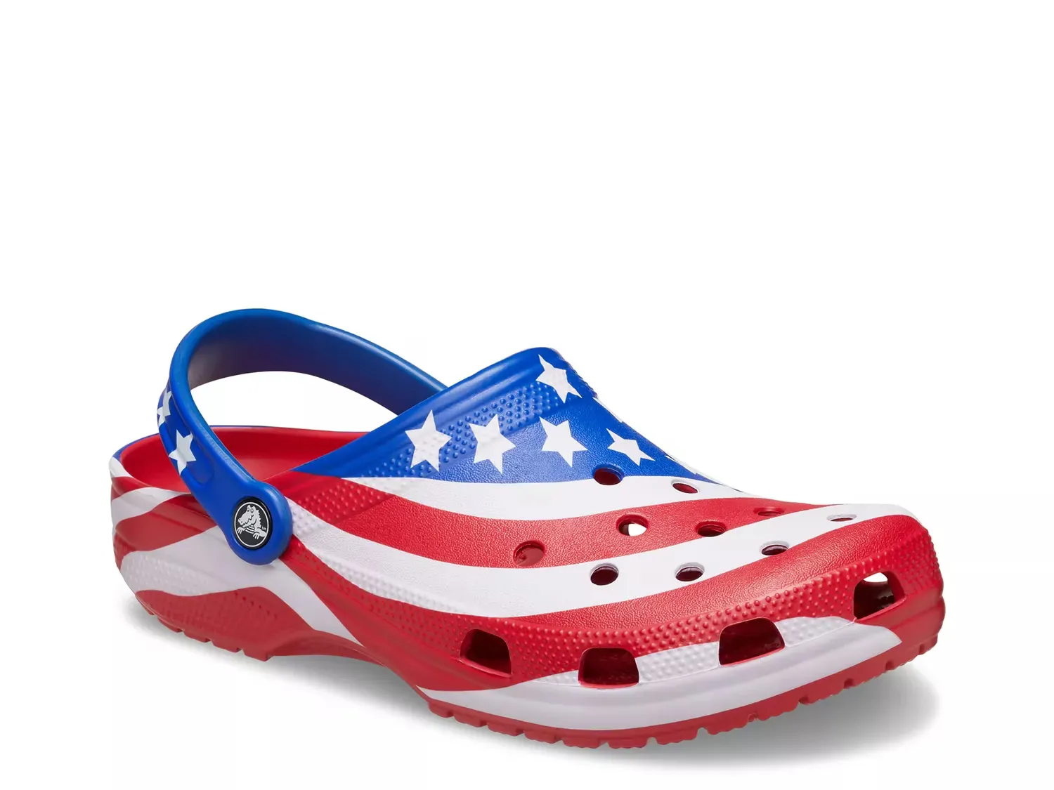 

Classic American Flag Clog Crocs, Multicolor