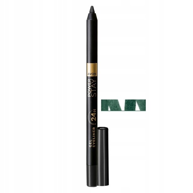 

гелевая подводка для глаз AVON 24 часа в сутки, стойкая, зеленая