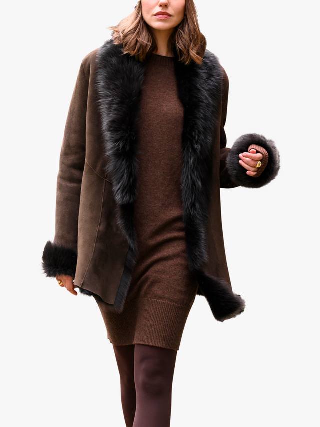 

Куртка с отделкой из овчины toscana Celtic & Co., цвет Ebony