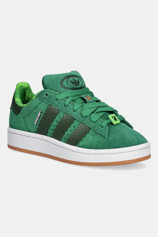

Детские замшевые кроссовки Campus 00s Adidas Originals, зеленый