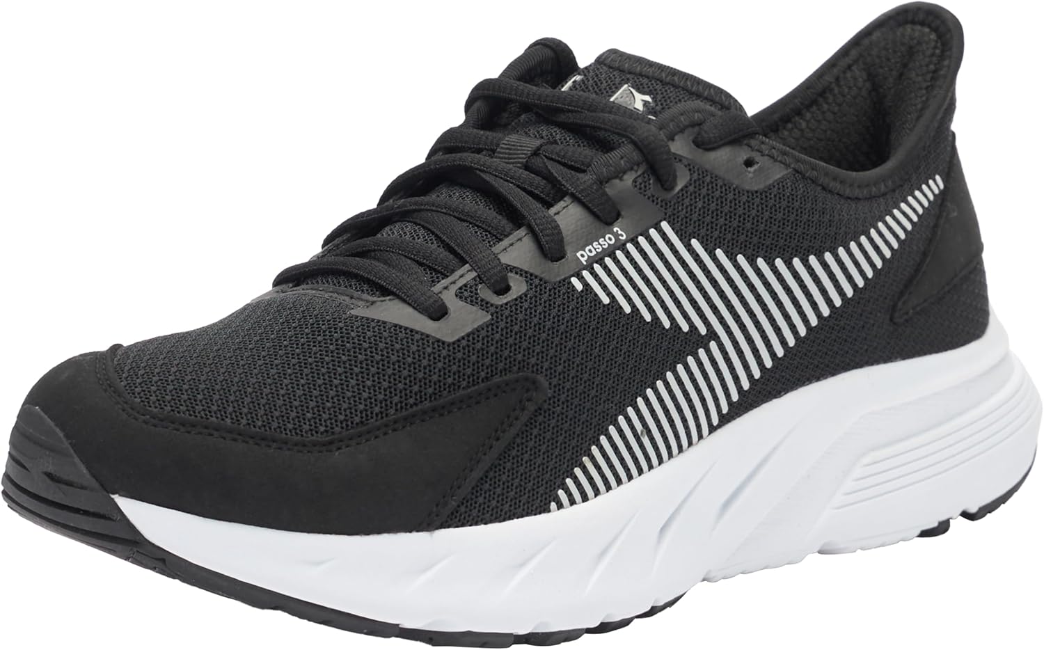 Мужские низкие гимнастические кроссовки Diadora, черный