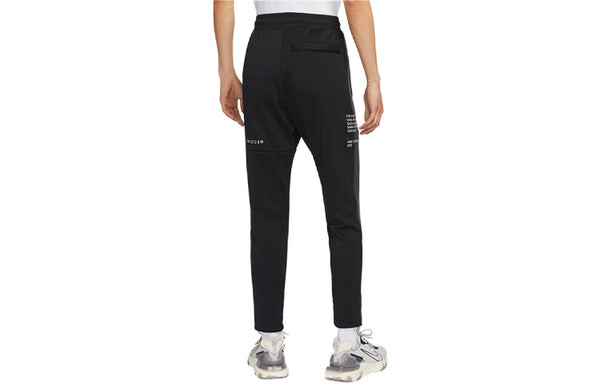 Брюки sportswear swoosh knnitted sports trousers black Nike, черный — фото 2