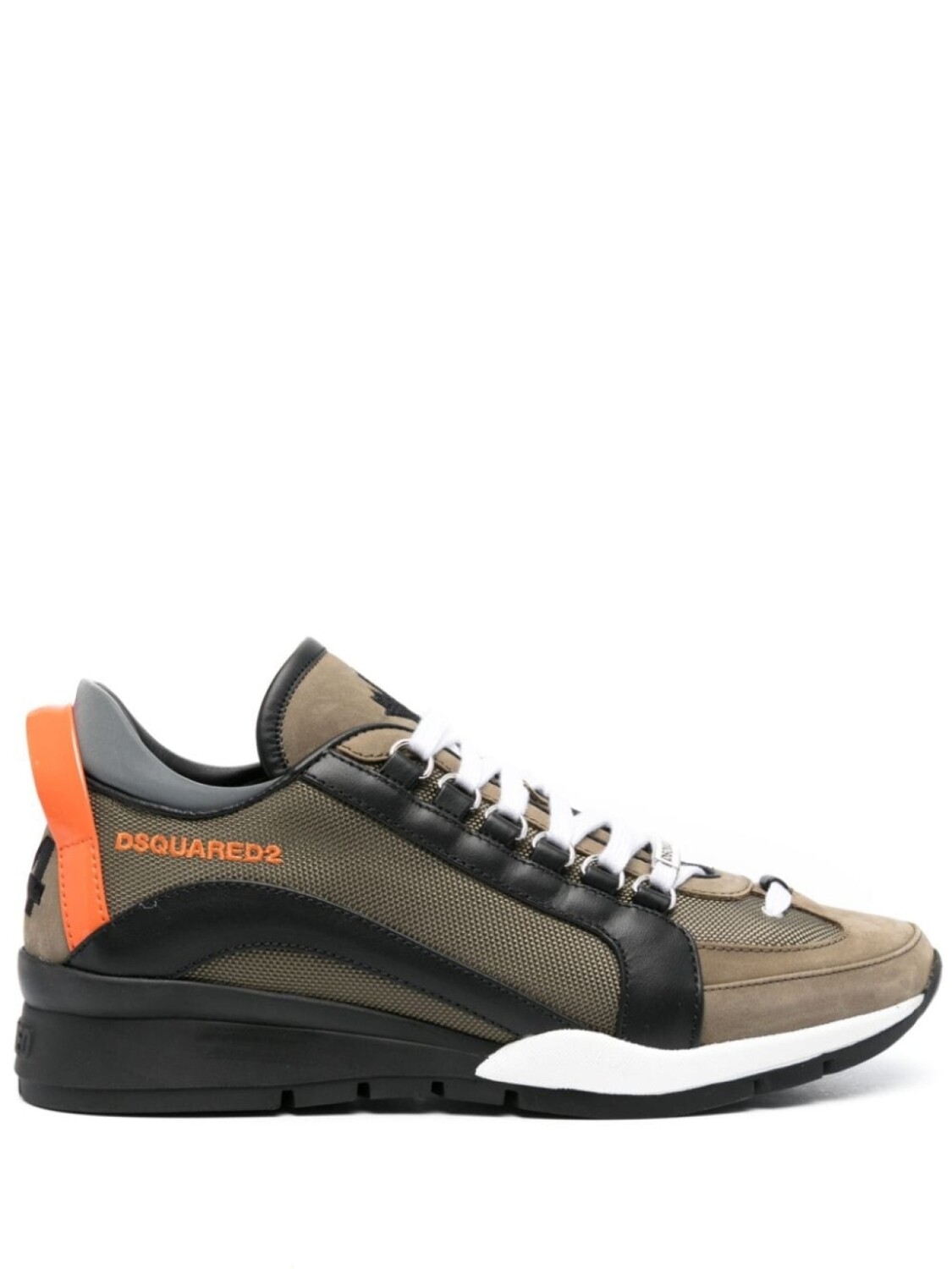 

Dsquared2 кроссовки Legendary со вставками, зеленый, Серый, Dsquared2 кроссовки Legendary со вставками, зеленый