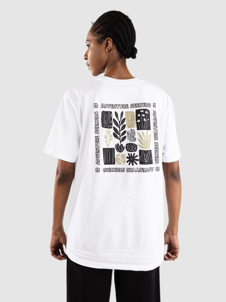 

Футболка Coal Floral 2.0 W T-Shirt, white, Белый, Футболка Coal Floral 2.0 W T-Shirt, white