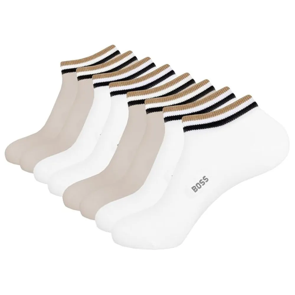 

Носки 2 шт BOSS As Uni Stripe Cc 10249325 01, бежевый