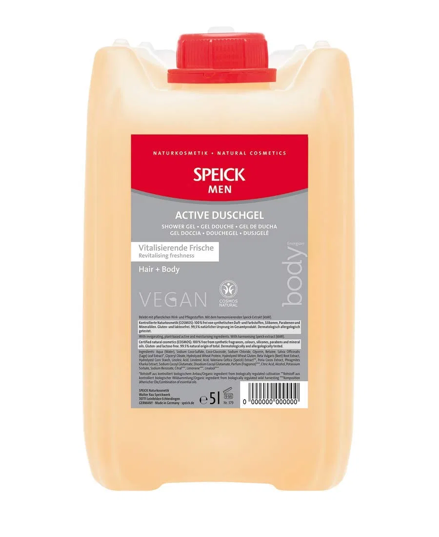 Мужской активный гель для душа Speick Men Active Speick