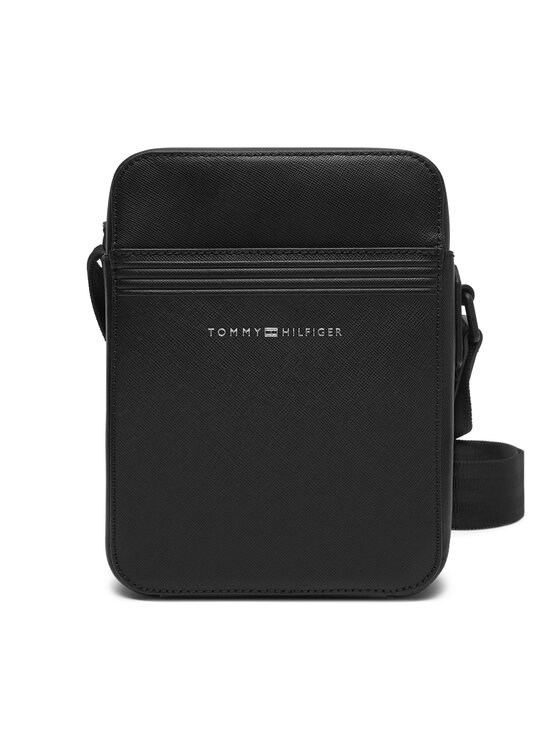 

Сумка через плечо Th Business Leath Mini Reporter AM0AM13215 Tommy Hilfiger, черный