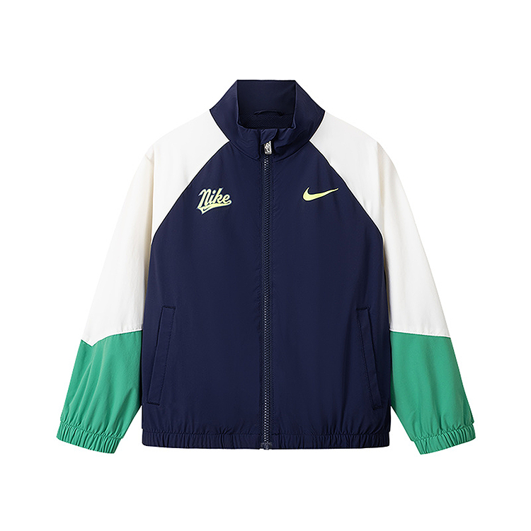 

Детская куртка с воротником-стойкой, средней высоты Nike, indigo