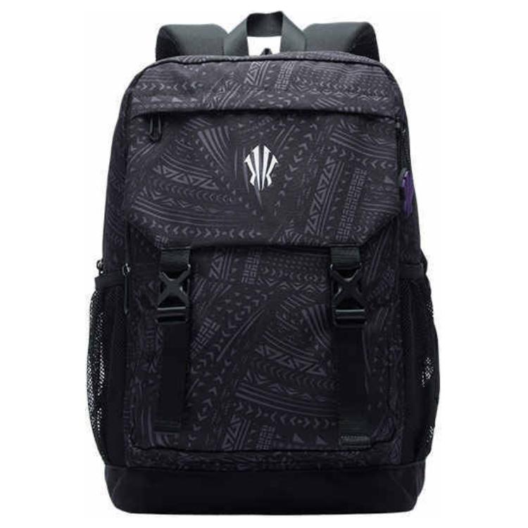

ANTA Ирвинг серия тканевый рюкзак унисекс базовый черный, Basic Black