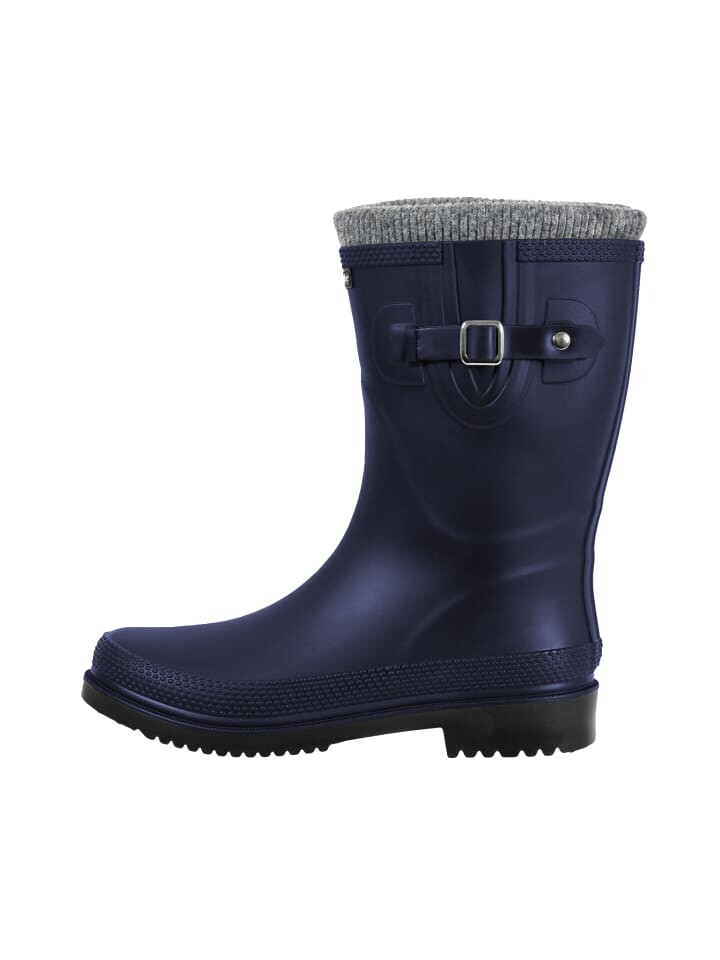 Резиновые сапоги Regenliebe Gummistiefel Pfütze-W, цвет dunkelblau/schwarz — фото 3