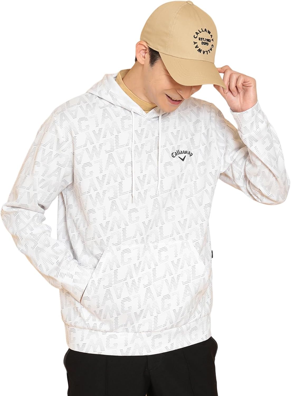 

Толстовка с капюшоном Callaway C24217102 для мужчин (Anytime Sweat) / для гольфа, белый