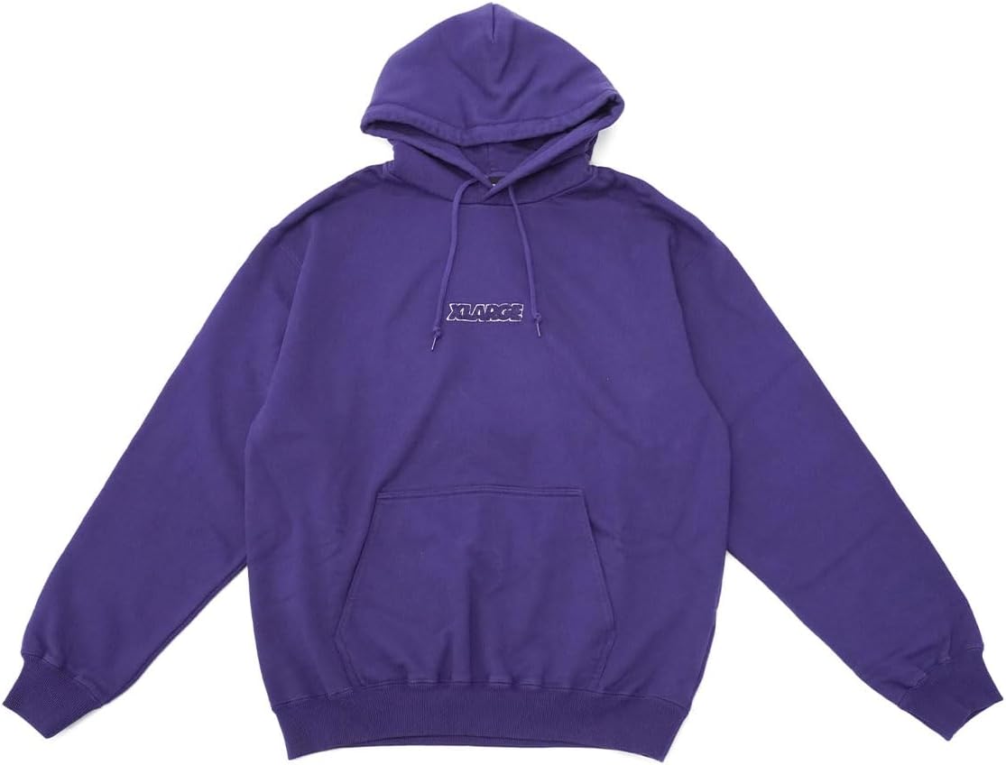 

Мужская толстовка с капюшоном XLARGE Slanted OG, фиолетовый