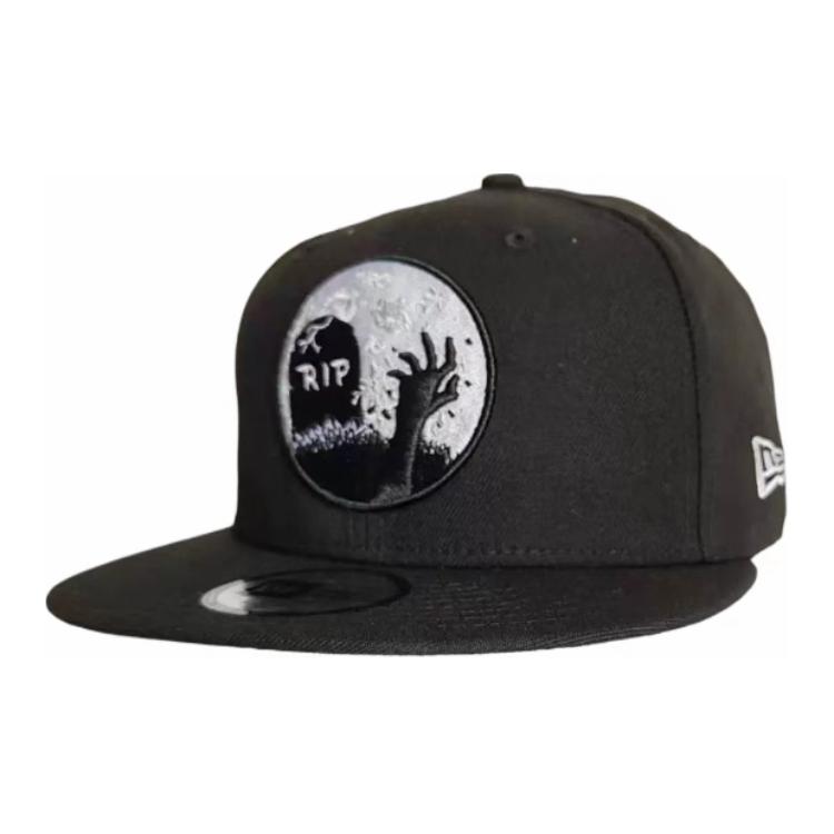 

New Era Хлопковая бейсболка унисекс черная, Black