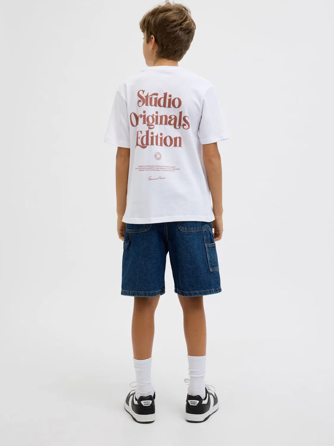 Футболка Jack & Jones Junior, White — фото 4