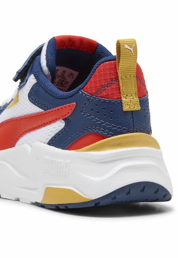 Кроссовки trinity lite Puma, White Fierce Red Persian Blue — фото 4