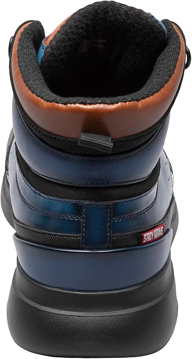 Мужские модные ботинки-кроссовки на шнуровке Stacy Adams Mayson Mid Lace Up, Blue — фото 3