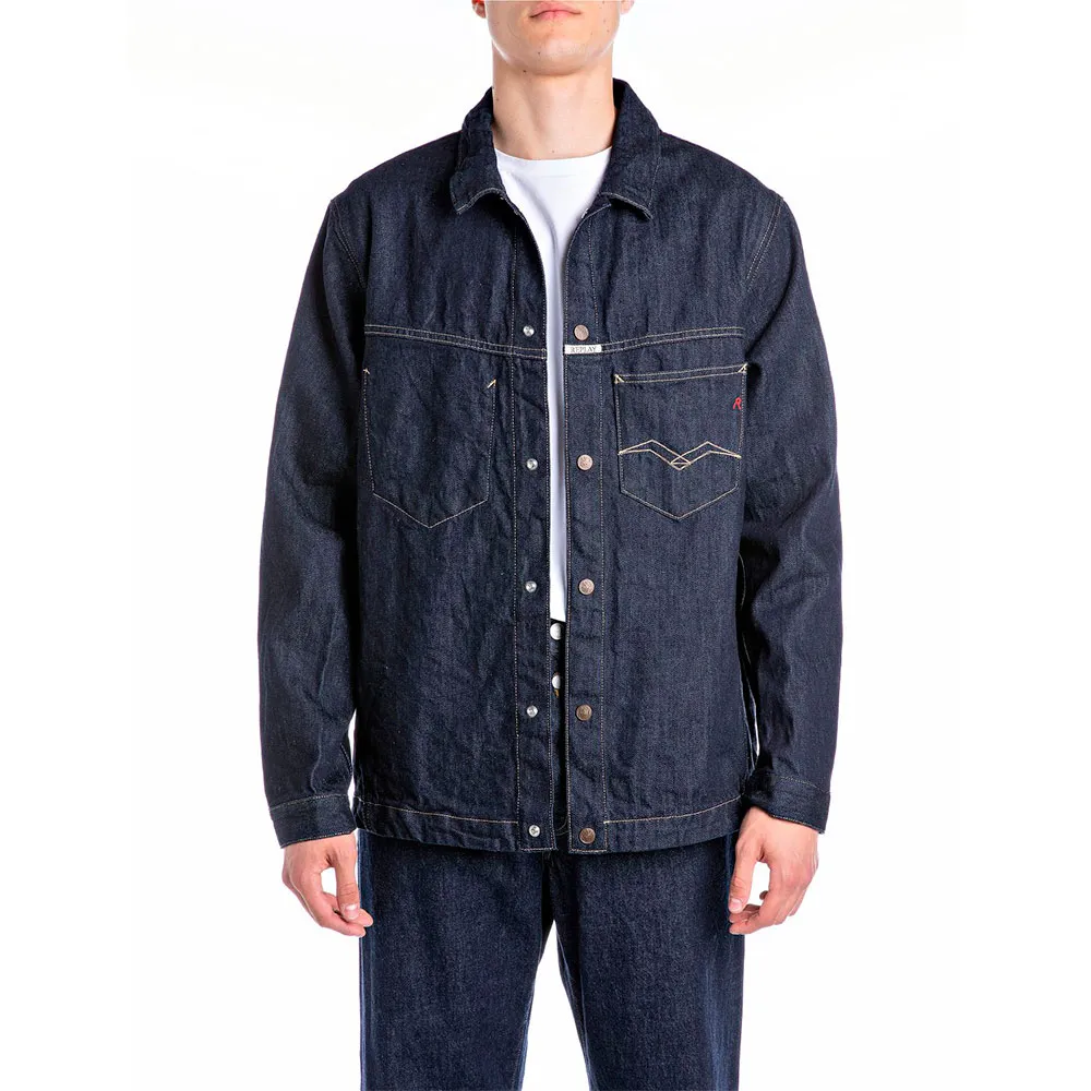 

Куртка Replay MY8Z1.000.80007A denim, синий