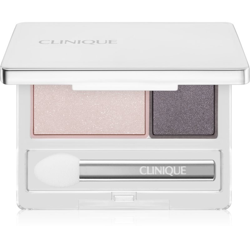 

Двойные тени для век Clinique All About Shadow Duo, оттенок Duo Uptown/Downtown - Shimmer/Matte 1,7 г