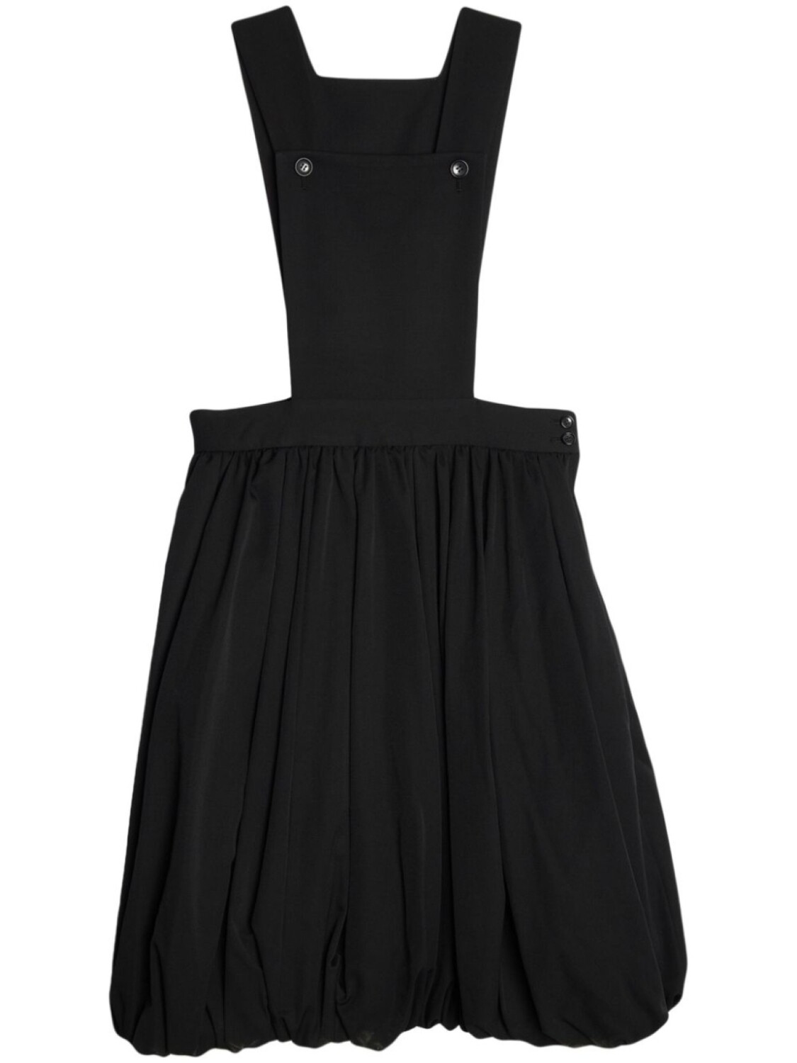 

Comme Des Garçons Girl шерстяной комбинезон широкого кроя, черный
