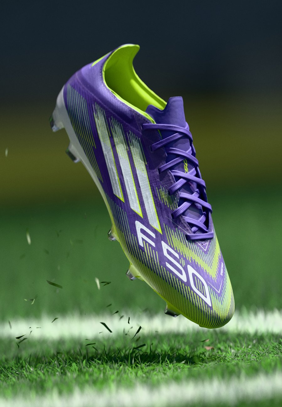 

Кроссовки Adidas Performance F50 PRO FIRM GROUND FOOTBALL BOOTS, Purple Rush/Footwear White/Lucid Lemon/Purple