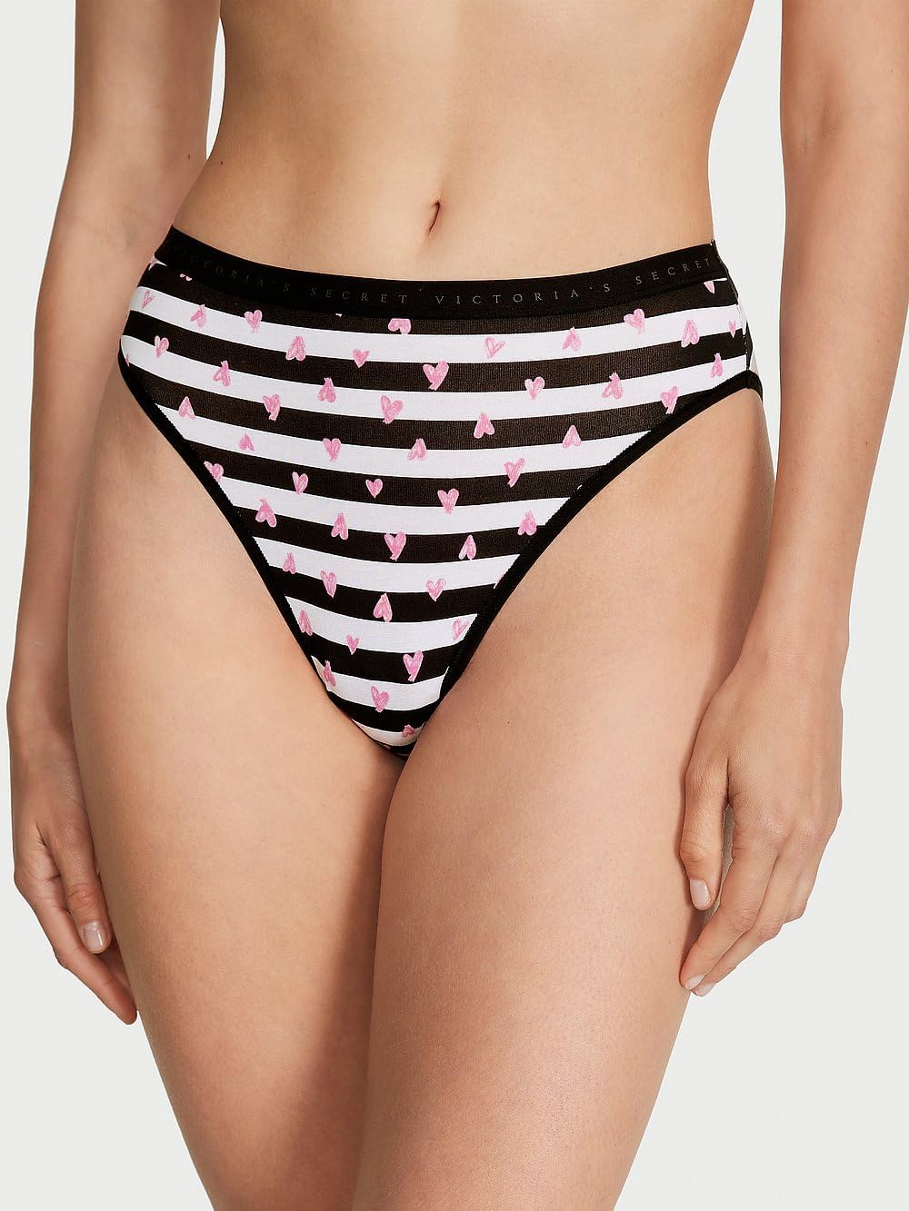 Женские хлопковые трусики Victoria's Secret, трусики с полным покрытием для женщин, набор из нескольких пар (XS-XXL), New Neutrals Mix — фото 2