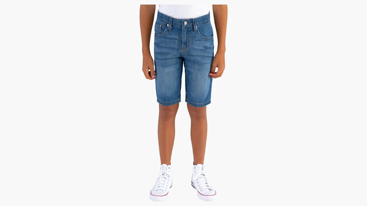 Узкие спортивные шорты Levi's, Medium Wash