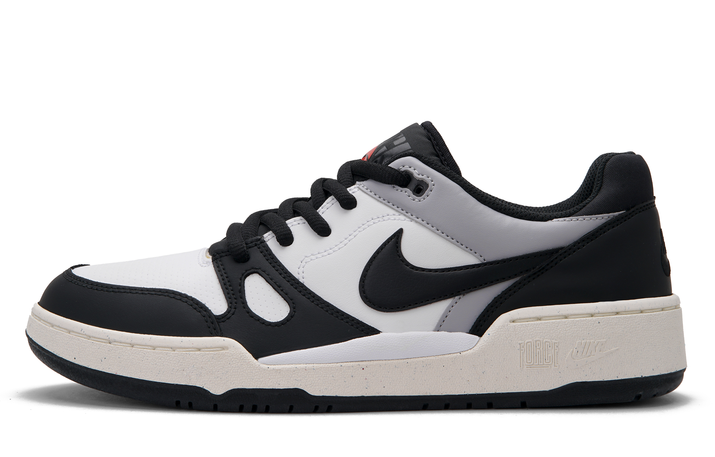 

Nike Кроссовки для скейтбординга Full Force Low, износостойкие, мужские, черные, белые, серые