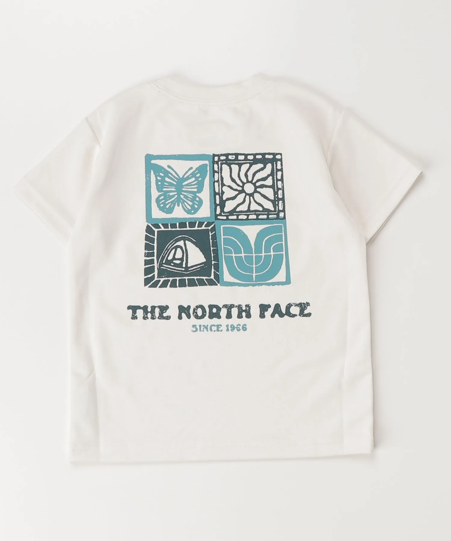 Детская футболка с защитой от солнца и насекомых THE NORTH FACE Be Free Graphic синяя — фото 4