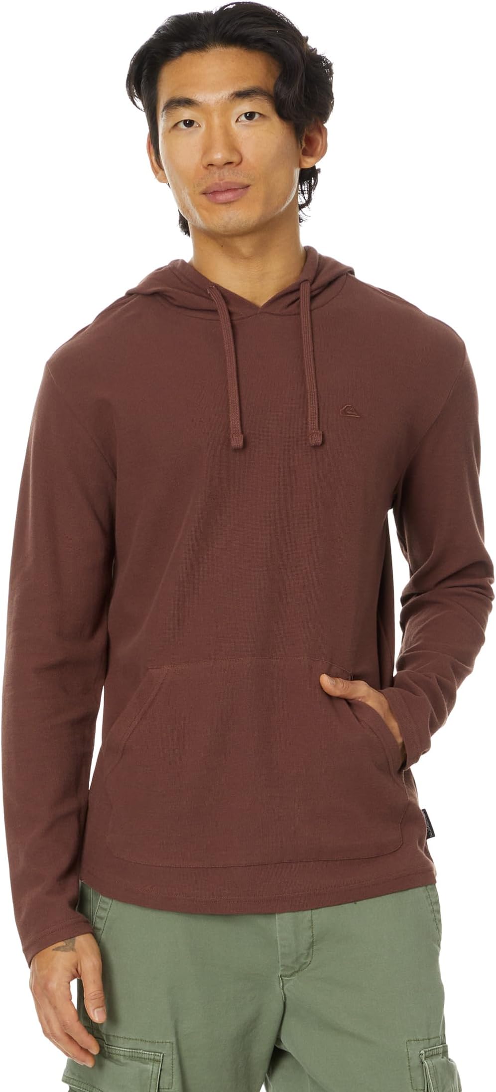 

Толстовка Quiksilver Drills Hooded Thermal Ls Long Sleeve Hooded Thermal, цвет Brown Stone