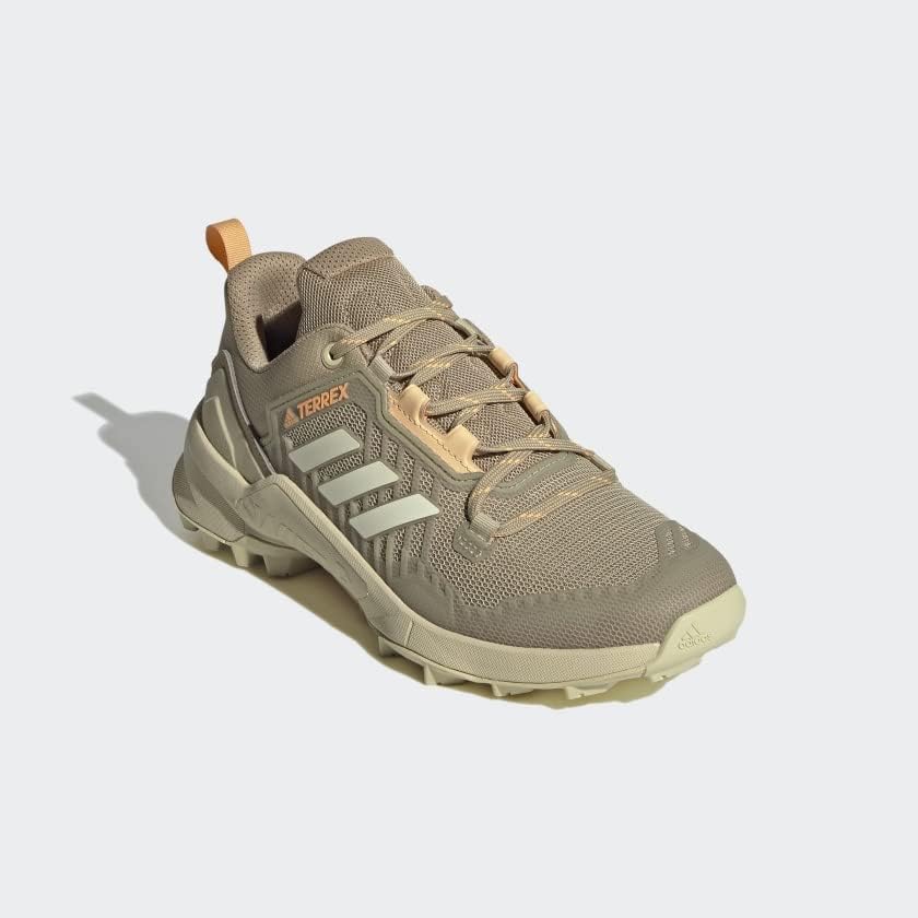 Мужские кроссовки для трейлового бега adidas Terrex Swift R3, белый/бежевый — фото 4
