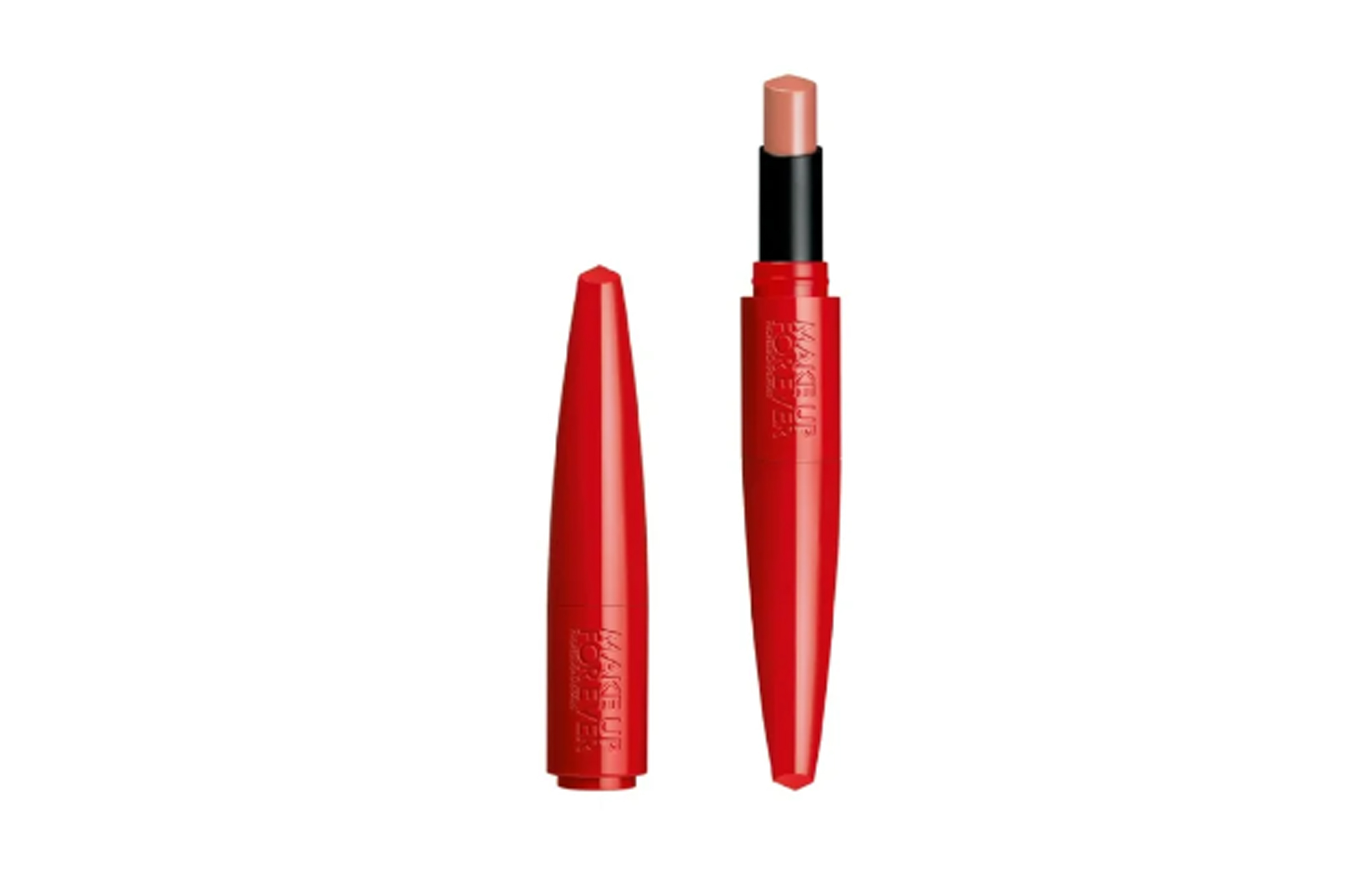 MAKE UP FOR EVER Маленькая красная туба с устойчивым цветом помады сатин легко растушевывается долговечный тон 2,4г — фото 4