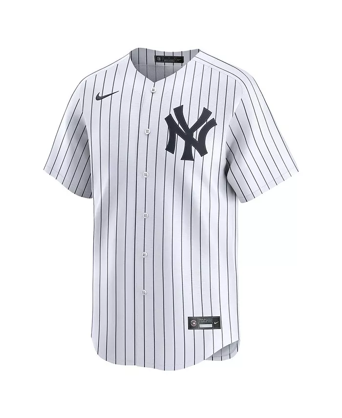 Мужская белая лимитированная игровая майка New York Yankees с именем Max Fried Nike — фото 3