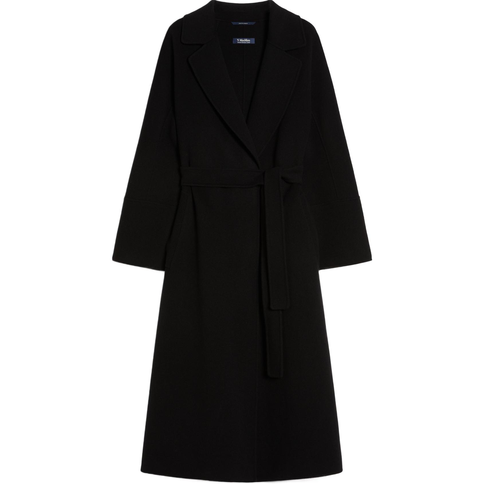 

'S MAX MARA Макс Мара Ludmilla пальто с поясом, Black
