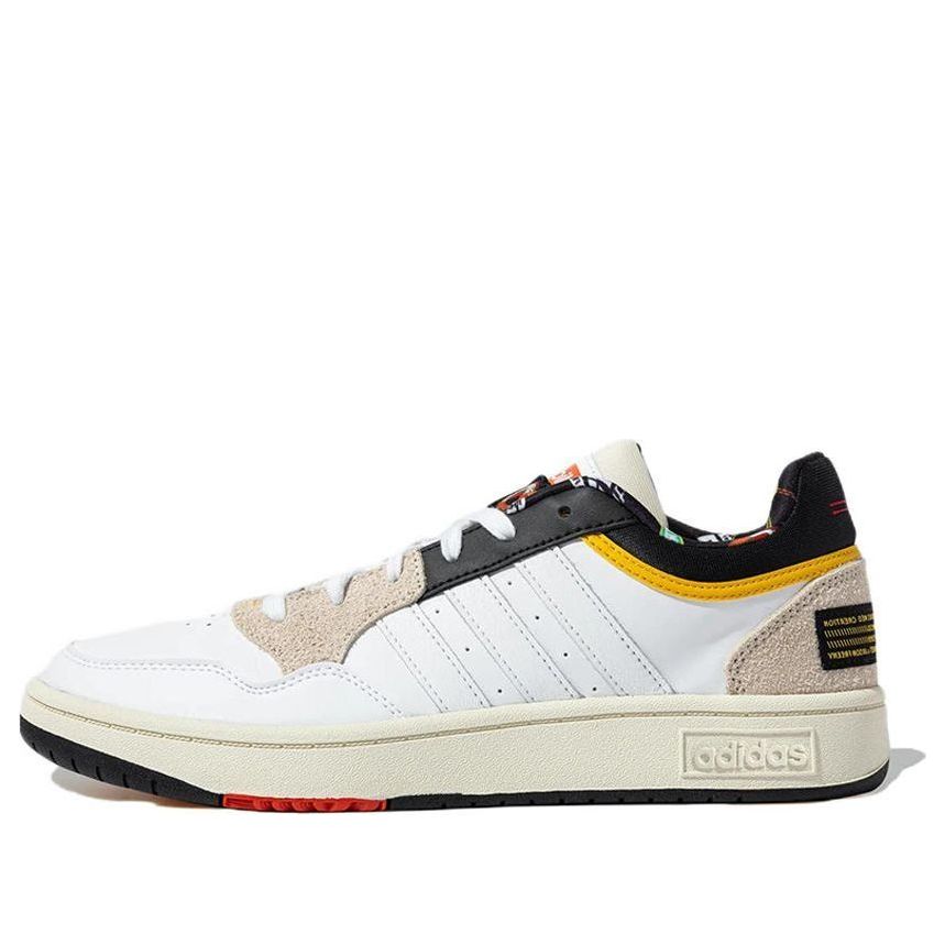 

Кроссовки adidas x Sesame Street x JF NEO HOOPS 3.0 'White Black Beige', белый