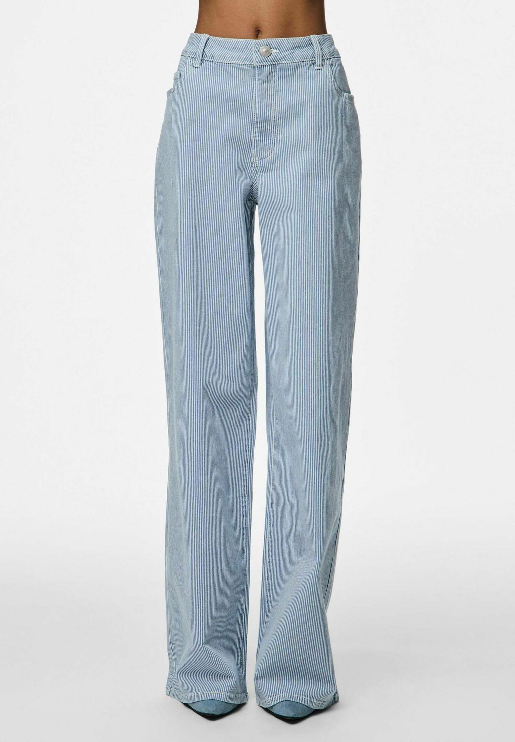 

Расклешенные джинсы PCBILLO WIDE Pieces, цвет Light Blue Denim