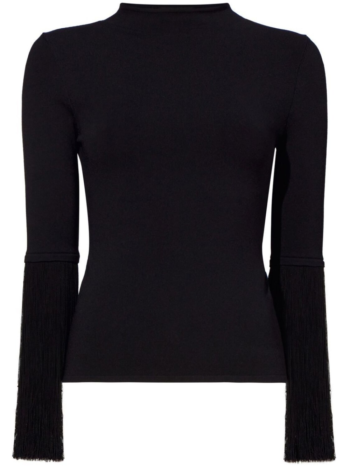 

Proenza Schouler fringe-detail knitted top, черный