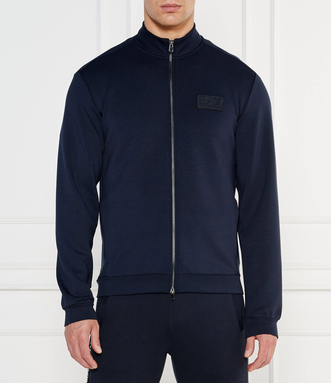 

Толстовка EA7 Slim Fit, темно-синий