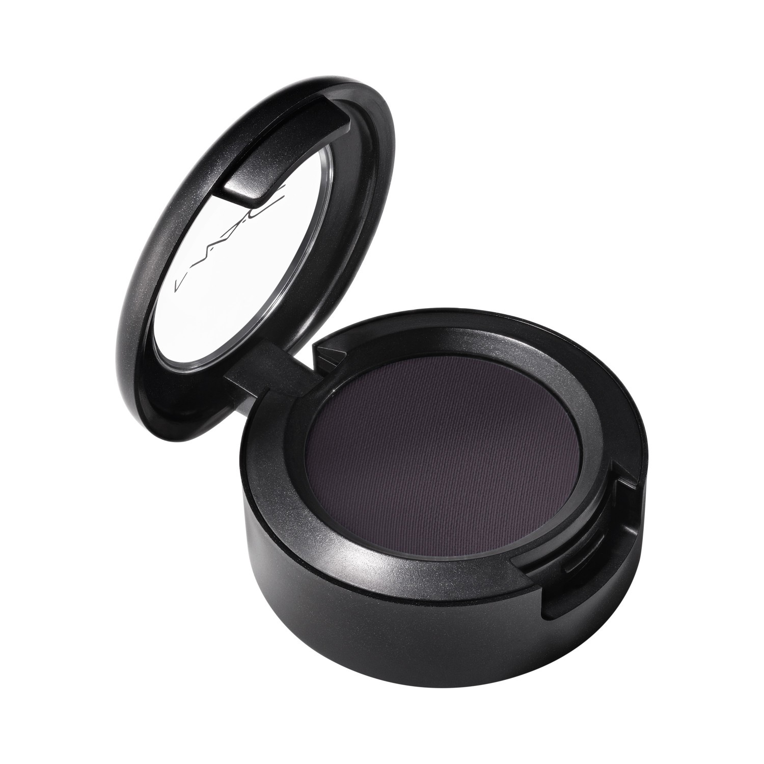 Тени для век perfect shot small eye shadow Mac, carbon, вес 1.5 гр. — фото 3